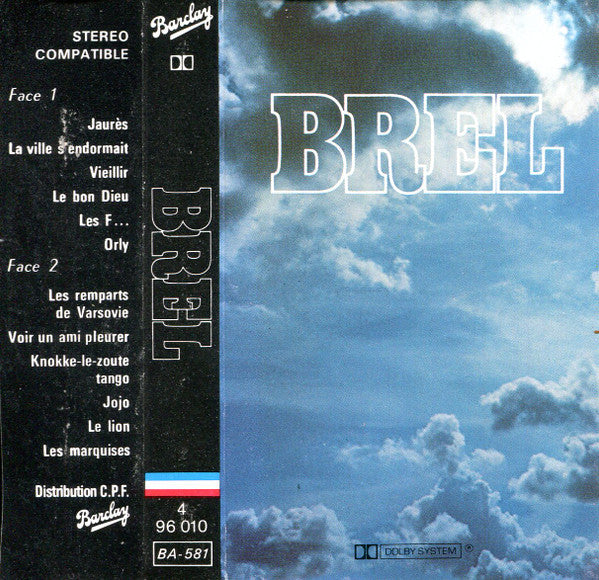 Jacques Brel : Brel (Cass, Album, RE)