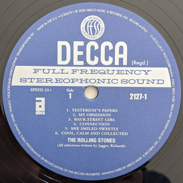 The Rolling Stones : Between The Buttons (UK) (LP, Album, RE)