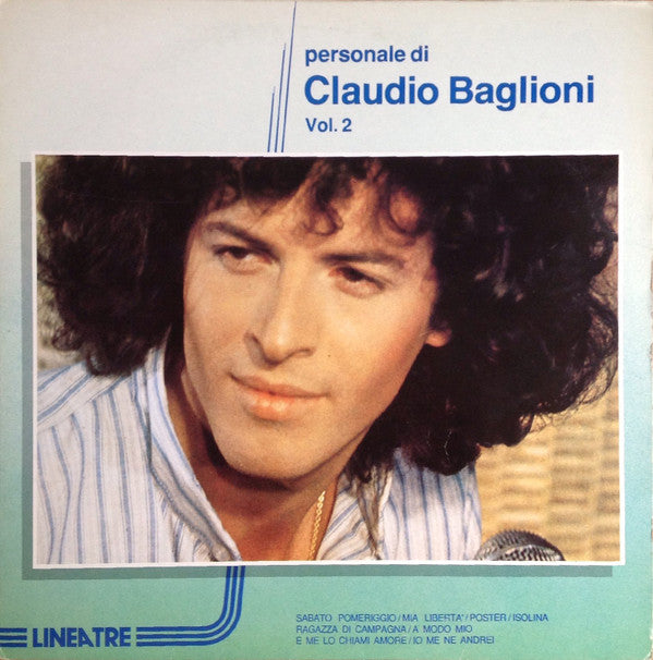 Claudio Baglioni : Personale Di Claudio Baglioni Vol. 2 (LP, Comp, RE)