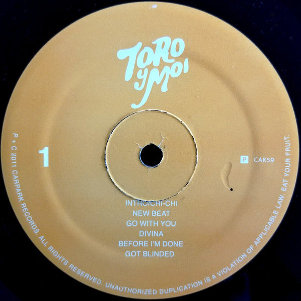 Toro Y Moi : Underneath The Pine (LP, Album)