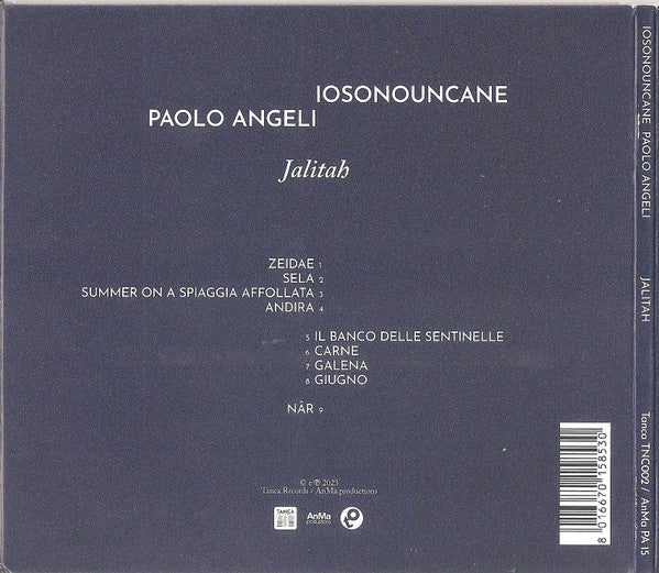 Iosonouncane, Paolo Angeli : Jalitah (CD, Album)