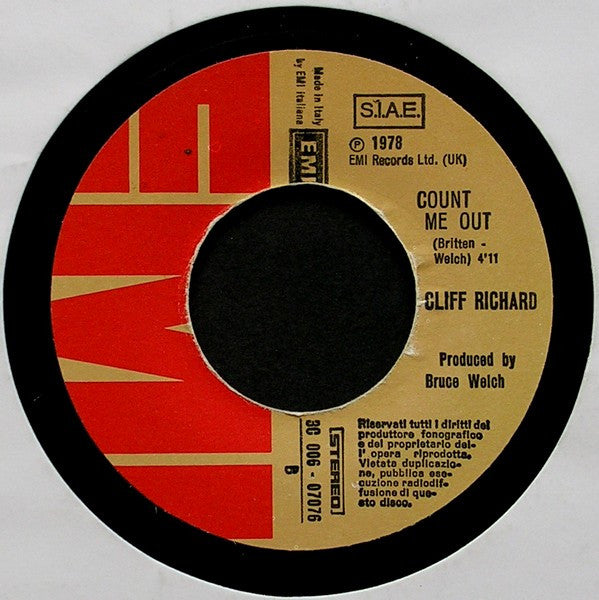 Cliff Richard : We Don't Talk Anymore (7", Single)