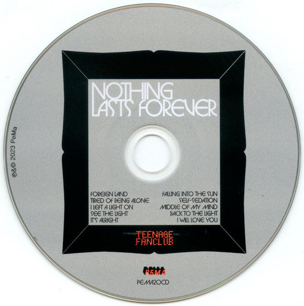 Teenage Fanclub : Nothing Lasts Forever (CD, Album)