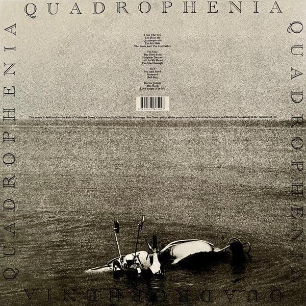 The Who : Quadrophenia (2xLP, Album, RE, RM, RP, Gat)