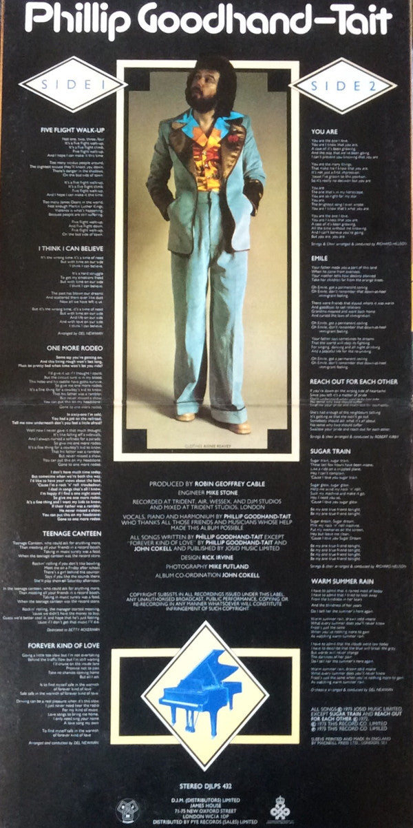 Phillip Goodhand-Tait : Phillip Goodhand-Tait (LP, Album, Gat)