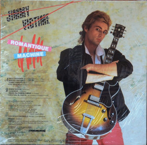 Jimmy Victime : Romantique Machine (LP, Album)