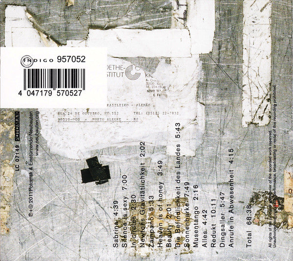 Einstürzende Neubauten : Silence Is Sexy (CD, Album, RE)