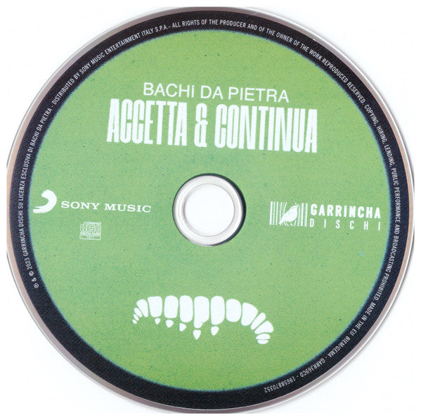 Bachi Da Pietra : Accetta & Continua (CD, Album)