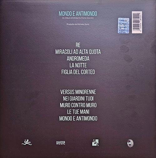 Umberto Maria Giardini : Mondo E Antimondo (LP, Album)