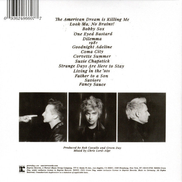Green Day : Saviors (CD, Album, Dig)