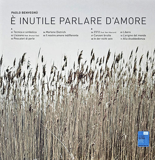 Paolo Benvegnù : È Inutile Parlare D'Amore (CD, Album)