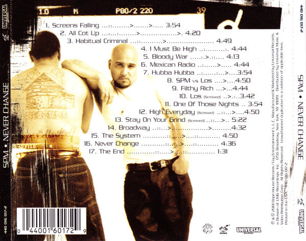 South Park Mexican : Never Change (CD, Album)