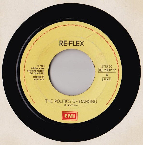 Re-Flex (2) : The Politics Of Dancing (7")