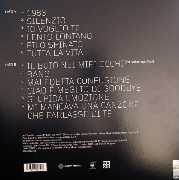 Gianna Nannini : Sei Nel L'Anima (LP, Album)