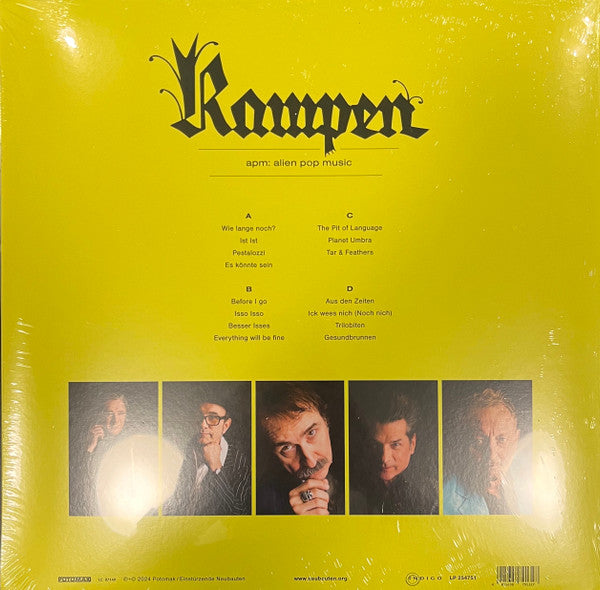 Einstürzende Neubauten : Rampen (APM: Alien Pop Music) (2xLP, Album)