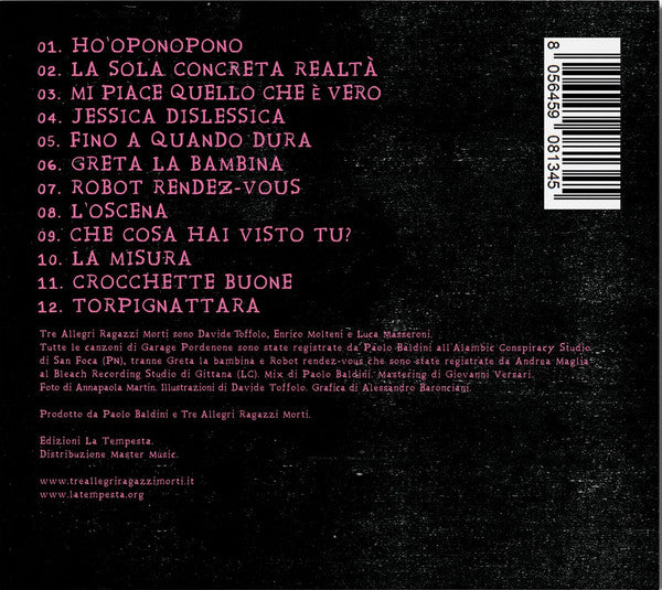 Tre Allegri Ragazzi Morti : Garage Pordenone (CD, Album)