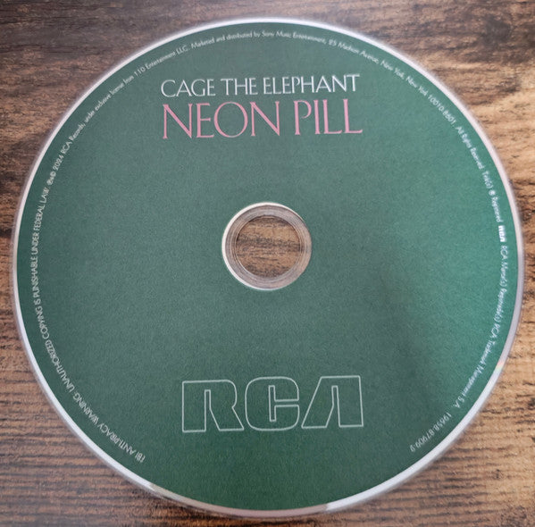 Cage The Elephant : Neon Pill (CD, Album)