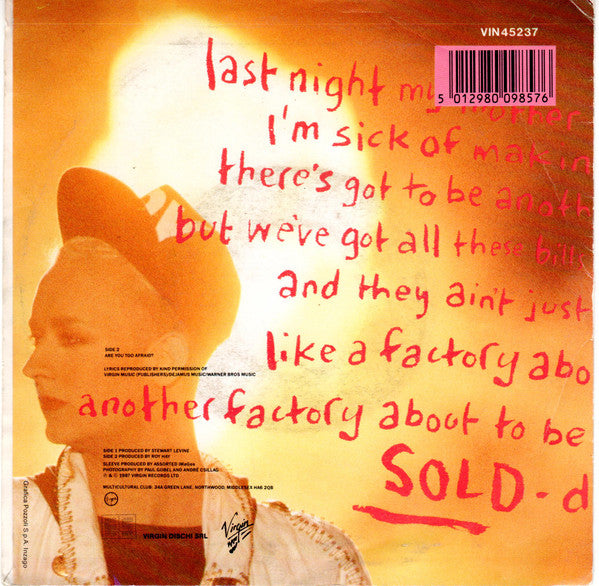 Boy George : Sold (7", Single)