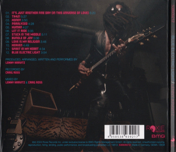 Lenny Kravitz : Blue Electric Light (CD, Album, Dig)