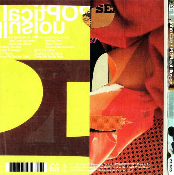 John Cale : Poptical Illusion (CD, Album)