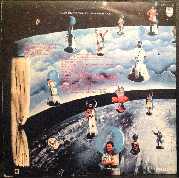 Van Der Graaf Generator : Pawn Hearts (LP, Album, RE)