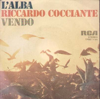 Riccardo Cocciante : L'Alba / Vendo (7")