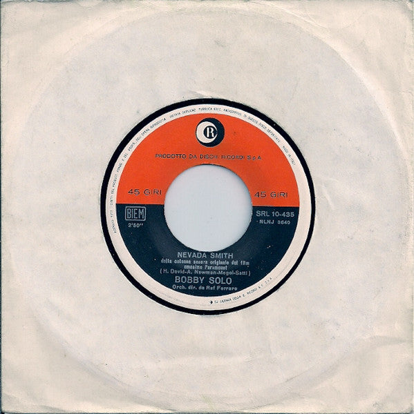Bobby Solo : Nevada Smith (7")