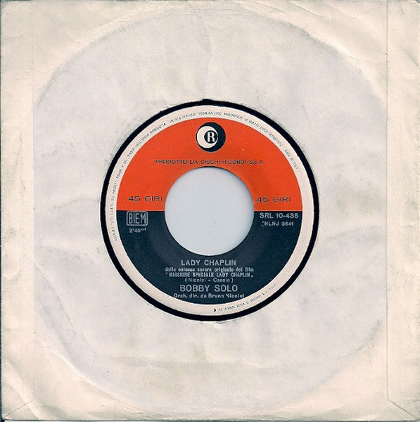 Bobby Solo : Nevada Smith (7")