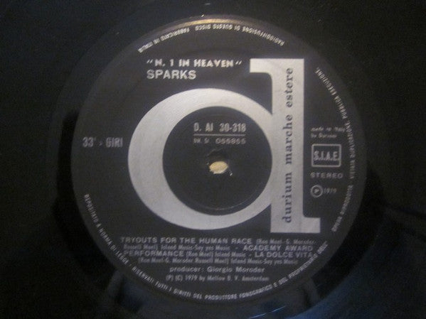 Sparks : № 1 In Heaven (LP, Album)