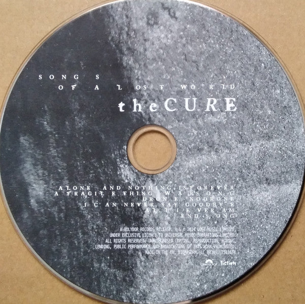 The Cure : Songs Of A Lost World (CD, Album)