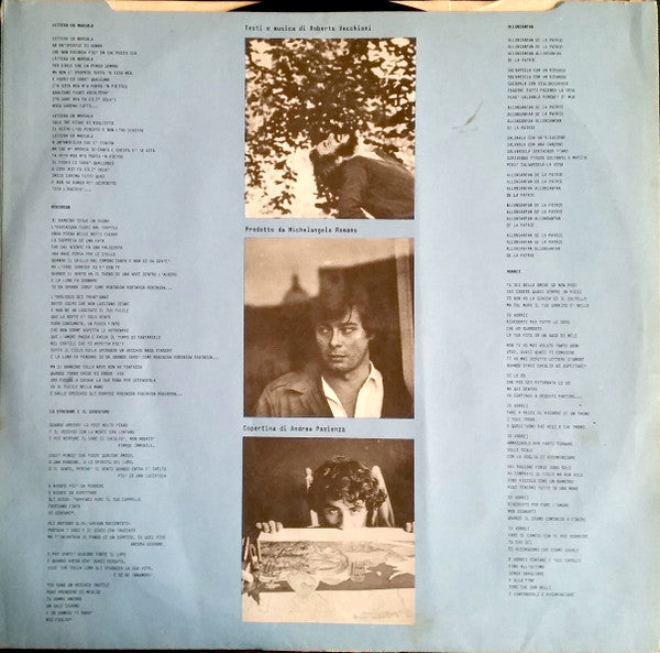 Roberto Vecchioni : Robinson, Come Salvarsi La Vita (LP, Album, Gat)