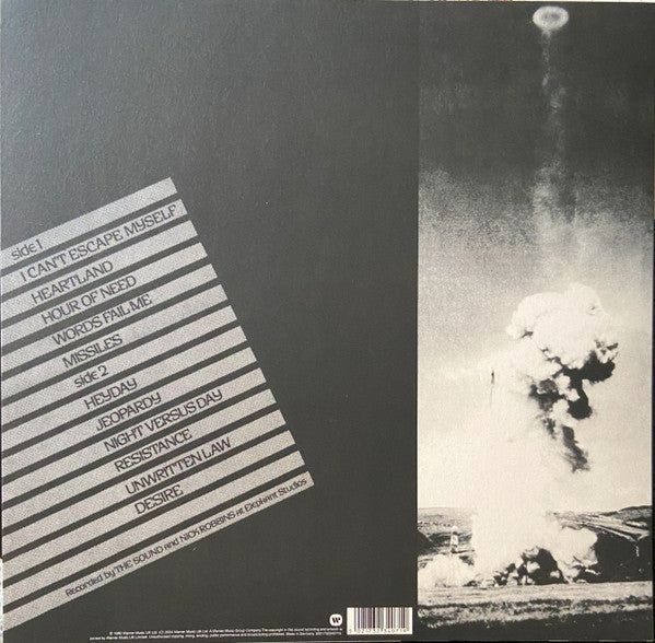The Sound (2) : Jeopardy (LP, Album, Ltd, RE, RM, Whi)