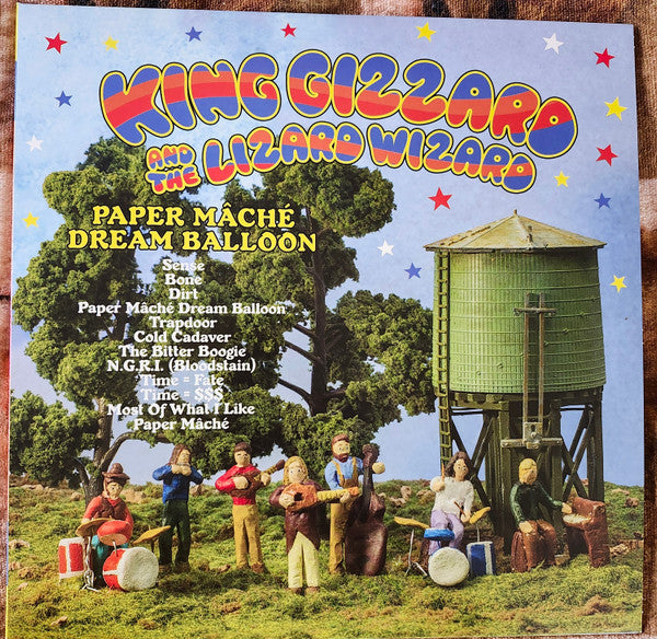 King Gizzard And The Lizard Wizard : Paper Mâché Dream Balloon (LP, Album, RE, RP, Pin)