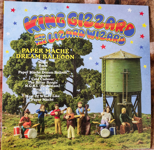 King Gizzard And The Lizard Wizard : Paper Mâché Dream Balloon (LP, Album, RE, RP, Pin)