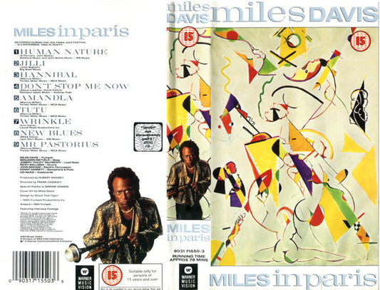 Miles Davis : Miles In Paris (VHS)