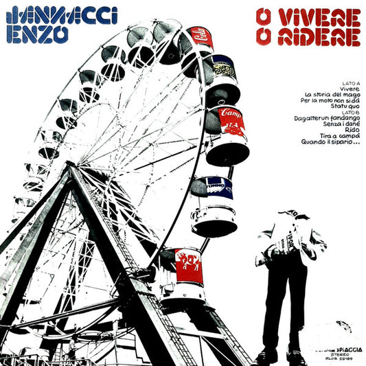 Enzo Jannacci : O Vivere O Ridere (LP, Album)
