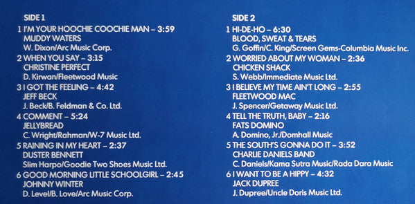 Various : The Blues-Story (LP, Comp)
