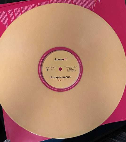 Jovanotti : Il Corpo Umano Vol. 1 (2xLP, Album, Yel)
