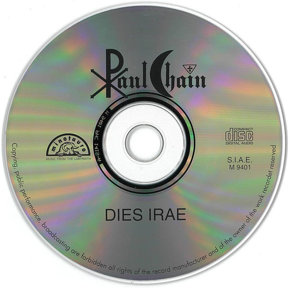 Paul Chain : Dies Irae (CD, Album)
