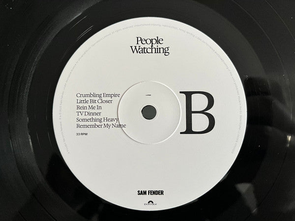 Sam Fender : People Watching (LP, Album)