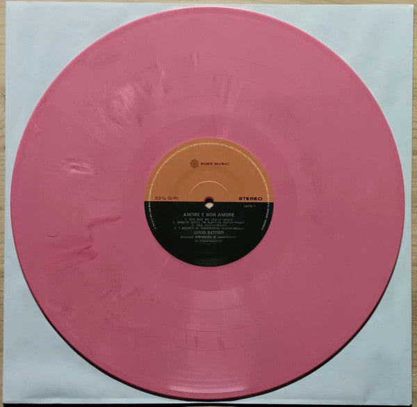 Lucio Battisti : Amore E Non Amore (LP, Album, RE, RM, Whi)