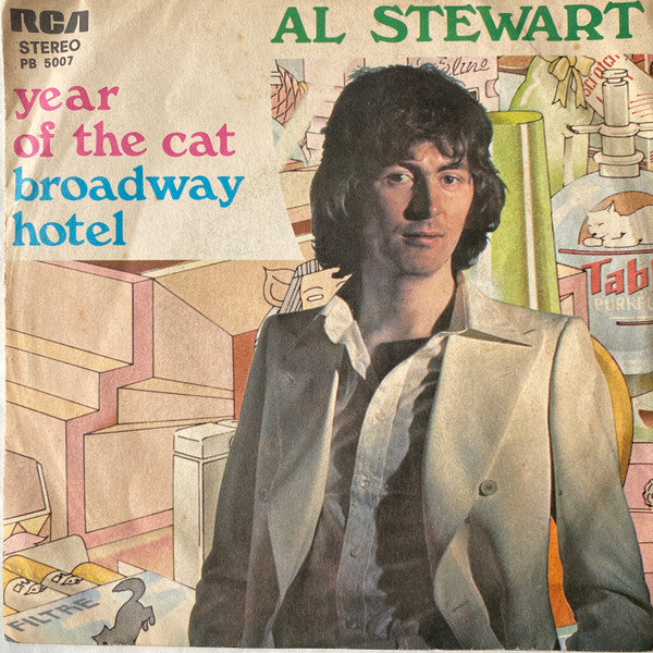 Al Stewart : Year Of The Cat / Broadway Hotel (7", Single)