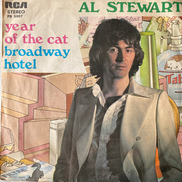 Al Stewart : Year Of The Cat / Broadway Hotel (7", Single)