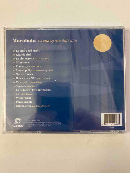 Murubutu : La Vita Segreta Delle Città (CD, Album)