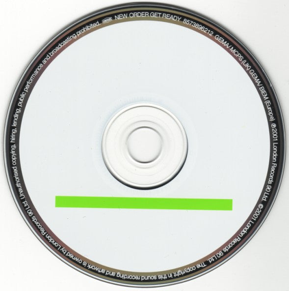 New Order : Get Ready (CD, Album, RP)