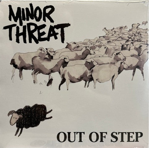 Minor Threat : Out Of Step (12", EP, RE, RM)