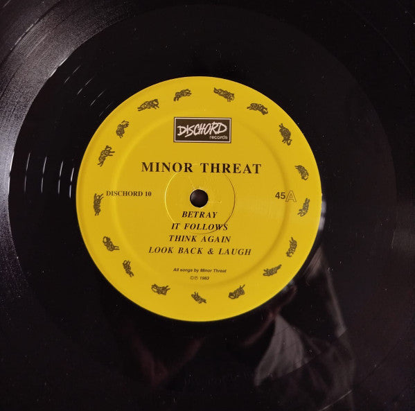 Minor Threat : Out Of Step (12", EP, RE, RM)