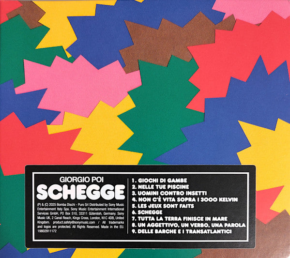 Giorgio Poi : Schegge (CD, Album)