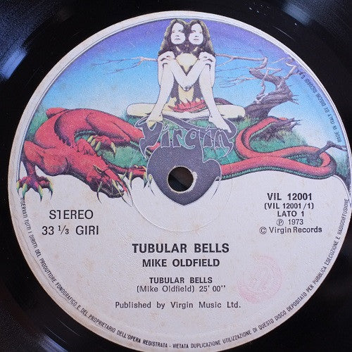 Mike Oldfield : Tubular Bells (LP, Album, RP)