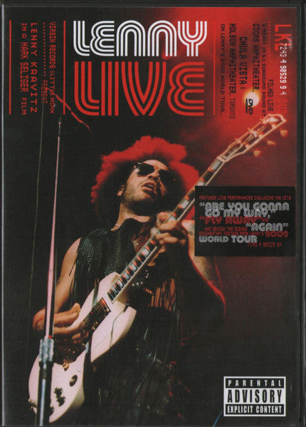 Lenny Kravitz : Lenny Live (DVD-V, PAL)